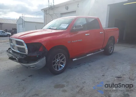 2012 Ram 1500 Slt from USA, damaged, VIN 1C6RD7LT9CS148626